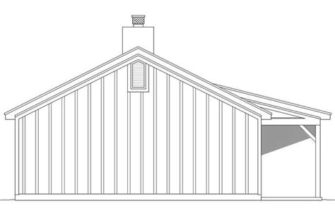 Cabin Plan 1200 Square Feet 2 Bedrooms 1 Bathroom 940 00036