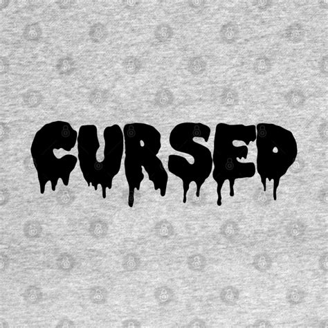 If your bio or posts are written in such a font it would definitely attract the attention of your followers. cursed but this time in dark font - Cursed - Crewneck ...