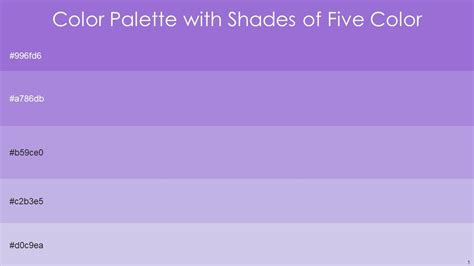 50 Shades Of Lavender Color Names Hex Rgb Cmyk Codes 56 Off