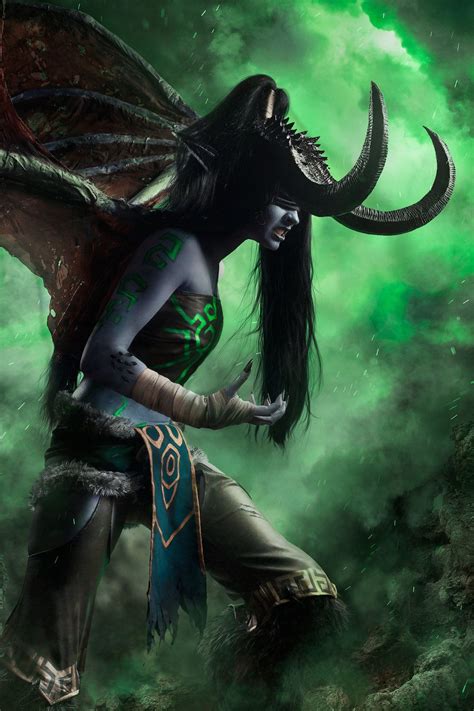 Illidan Stormrage Fem Illidan Stormrage Warcraft Art Warcraft