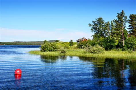Lake Inari Finland Stock Photo Download Image Now Finland Inari