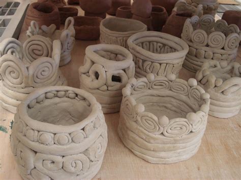 Fantastic Photos Clay Pottery Coil Concepts Grade 10 Students Made Coil