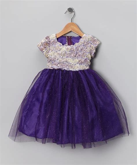 Take A Look At This Purple Rosette Dress Infant Toddler And Girls On