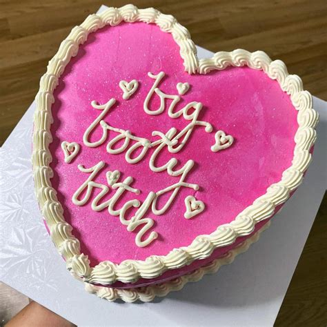 Houston Cakess Instagram Profile Post “big Booty B 💖” Cake