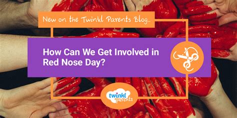 How Can We Get Involved In Red Nose Day Twinkl