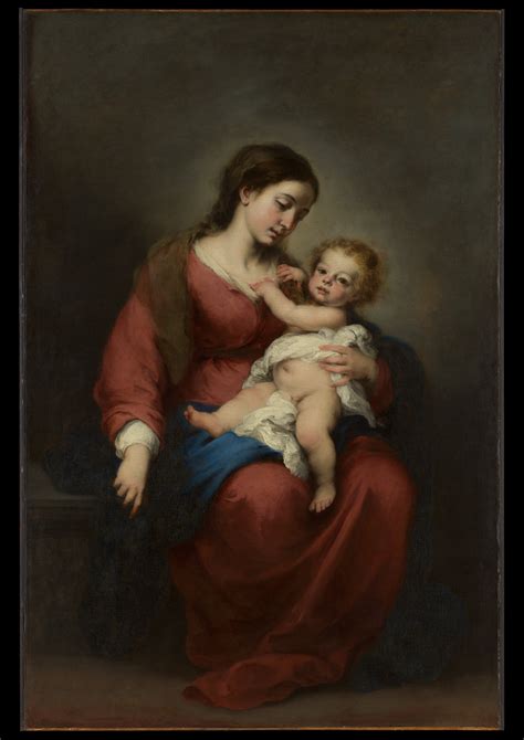 Bartolomé Estebán Murillo Virgin And Child The Metropolitan Museum