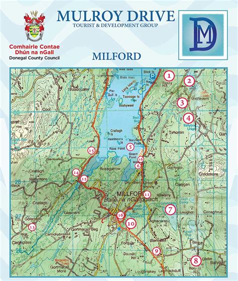 Milford Lake Map