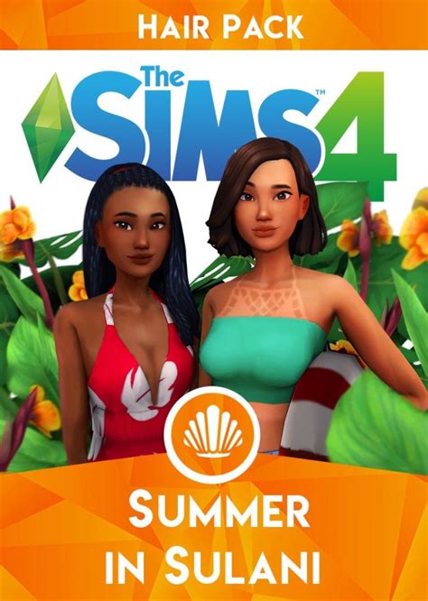 Sims 4 Maxis Match Cc — Summer In Sulani Is A Female Cc Stuff Pack That