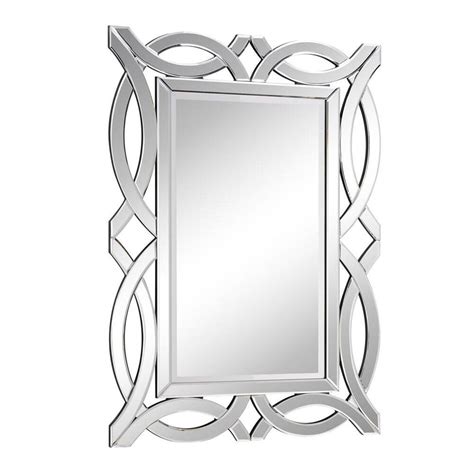 A large mirror stand that has taken the oval shape will also add a point of interest in your bathroom compared to a plain rectangular wall mirror. Elegant Lighting Modern Wall Mirror & Reviews | Wayfair