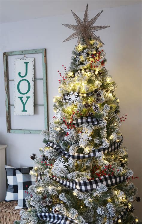 20 Flocked Christmas Tree Meaning