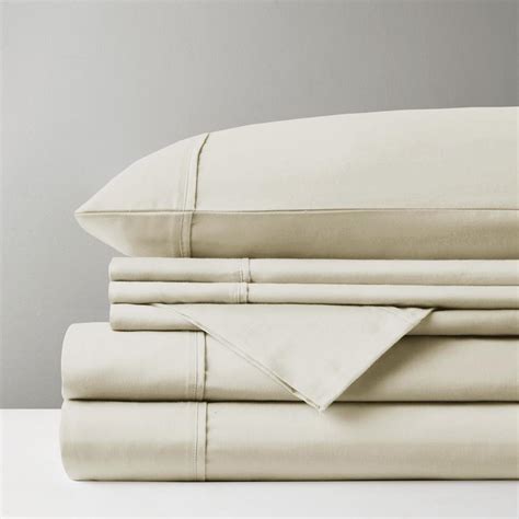 56 Cotton 44 Polyester Sateen Blend 7pcs Sheet Setmph20 0020