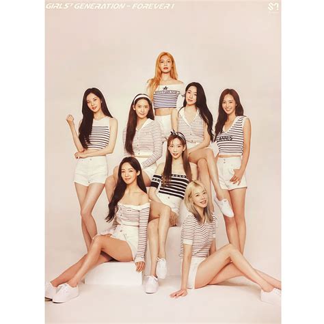 소녀시대 Girls Generation 7th Album [ Forever 1 ] Deluxe Ver A Poster Only