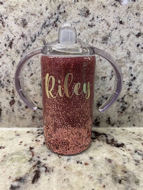 Personalized Sippy Cup Tumbler Etsy