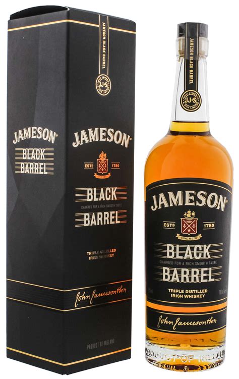 Jameson Black Barrel Triple Distilled Irish Whiskey 07l Jetzt Kaufen