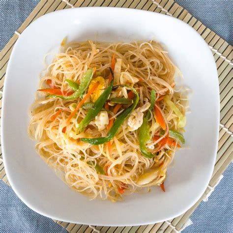 Easy Asian Style Stir Fried Rice Noodles Asian Recipes At Home