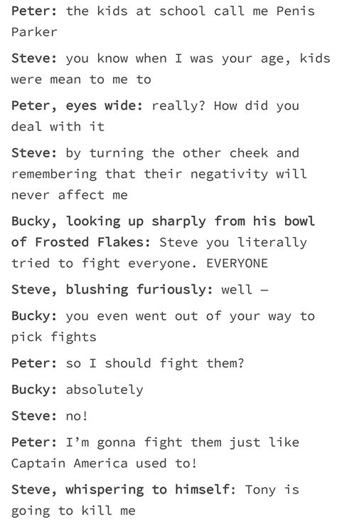 Dealing With Bullies By Captain America Steve Rogers Avengers Humor