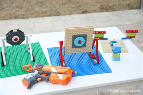 How To Build Spinning Lego Nerf Targets Frugal Fun For Boys And Girls