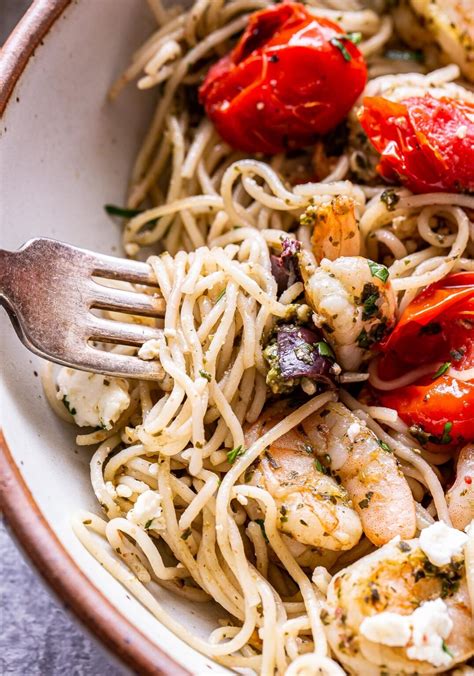 Grilled Shrimp Pesto Pasta Recipe Runner