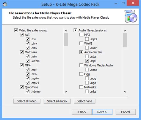 Bu pakette tüm videolar için gerekli olan codecleri bulabilir ve kurabilirsiniz. K Light Codex Pack 32 - Download K-Lite Codec Pack Update ...