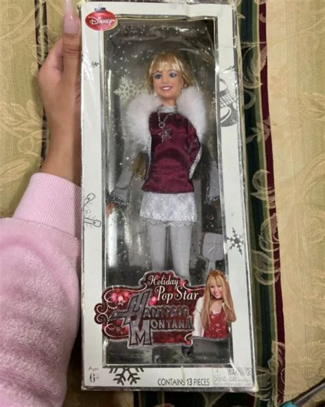 Disneys Holiday Pop Star Hannah Montana Doll 3000 Picclick