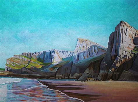 Donegal Paintings Ireland Seascape Paintings Painting Landscape