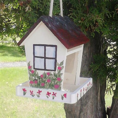 7 Best Hand Painted Bird Feeders Images On Pinterest Bird Feeders