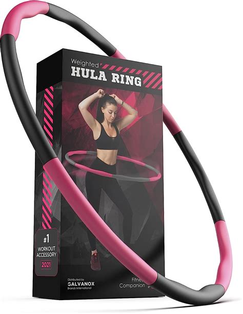 Galvanox Weighted Hula Hoop For Adults Weight Loss 2lb