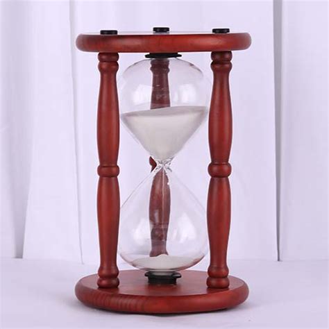 Wooden Decorative Hourglass I Sand Timer