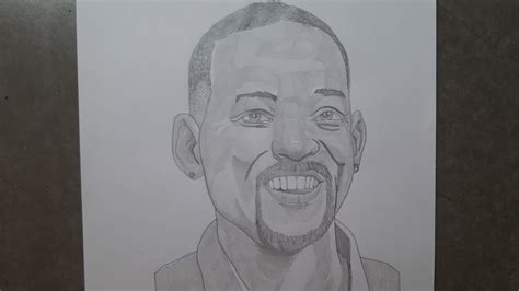Dibujando A Will Smith Drawing Will Smith Speed Drawing Youtube