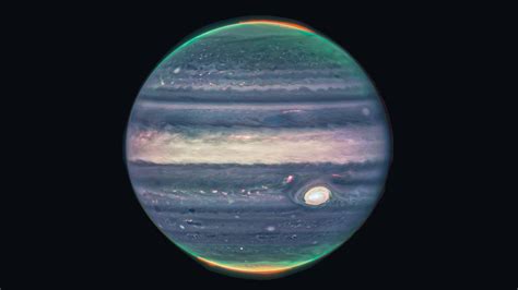 Jupiters Auroras Are Visible In This Stunning Photograph By James Webb