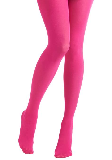 tights for every occasion in hot pink