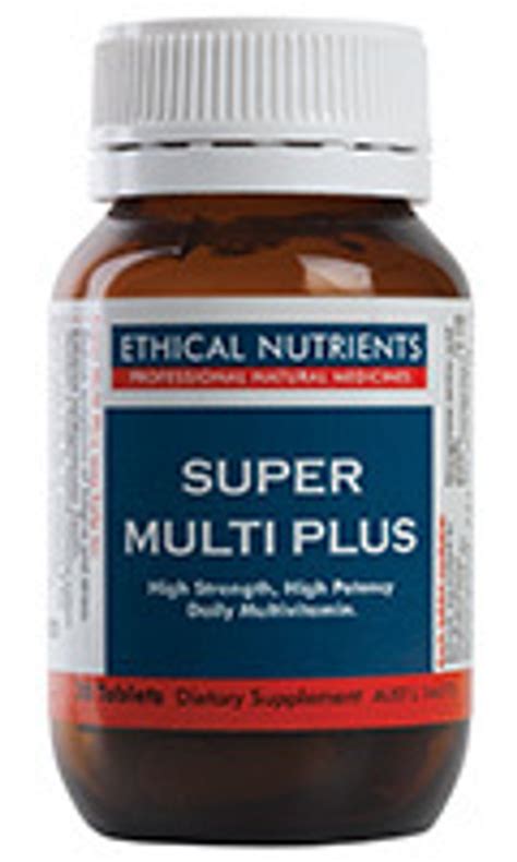 Buy Ethical Nutrients Super Multi Plus 120 Tablets Online Natural Chemist