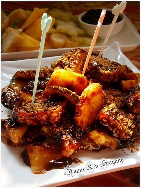 Jom layan resepi kuah rojak yang pasti buat hampa ketagih. DapurKu SaYang: Rojak Buah dan Sos Kuah Rojak/Rojak Petis ...