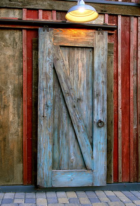 Double door barn door hardware kit. Barn Sliding Garage Door - La Puerta Originals