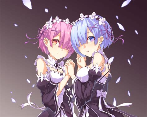 Ram And Rem Wallpapers Wallpaper Cave