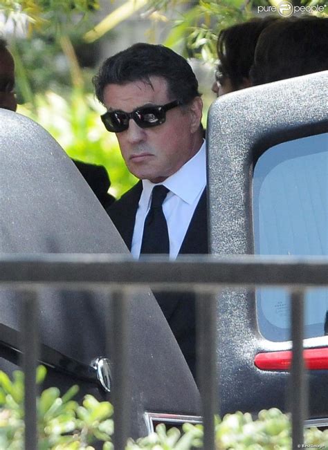 Enterrement De Sage Stallone à Los Angeles Le 21 Juillet 2012