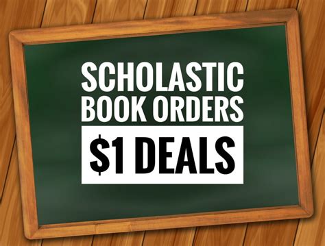 Scholastic Book Club Orders - $1 Books - Glitter On A Dime