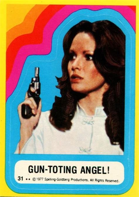 Charlies Angels Jaclyn Smith Trading Card 1977 Charlies Angels Charlies Angels Good