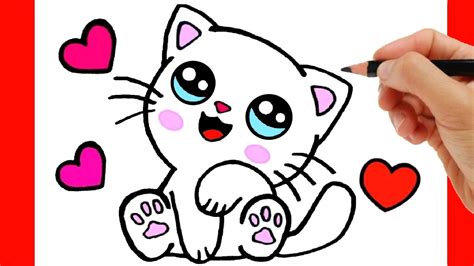 Cute Easy Cat Drawing Animationgola