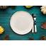 Empty Plate On Autumn  Stock Photos Motion Array