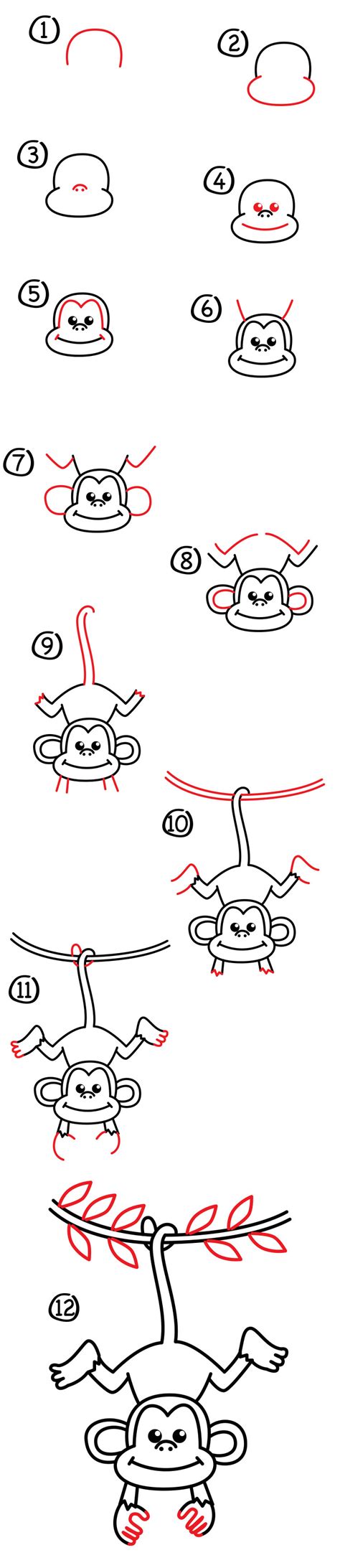 I know it and thats why on our website we have big collection of coloring pages with animals. How To Draw A Monkey - Art For Kids Hub