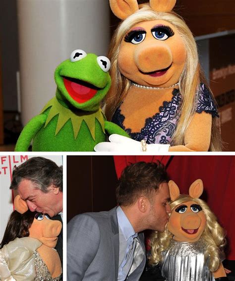 Liam Hemsworth Gets Cosy With Miss Piggy Womans Day