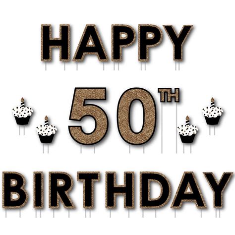 50th Birthday Signs Images 50th Birthday Party Supplies Sweet Pea