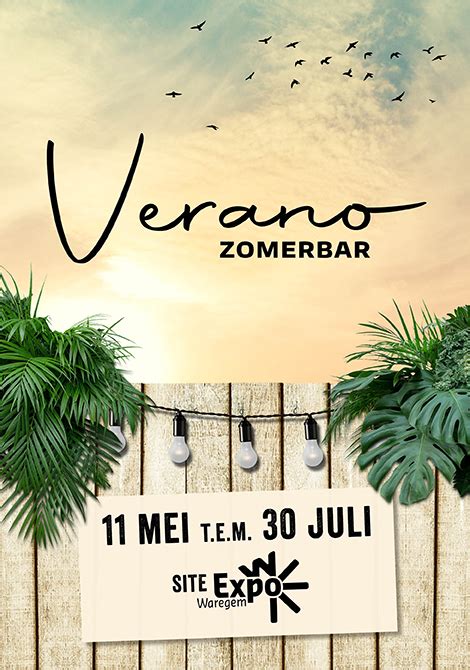 Zomerbar Verano Waregem Expo