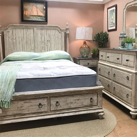 Update your bedroom with our selection of beautiful bedroom sets and furniture! weathered-bedroom-set - Fireside Furniture