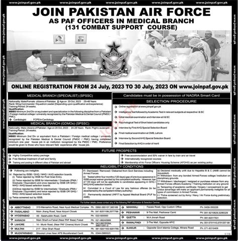 Latest Paf Karachi Jobs 2023 2024 Job Advertisement Pakistan