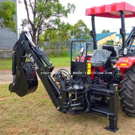 High Performance Excavator Lw 7e Point Hitch Pto Drive Hydraulic Side