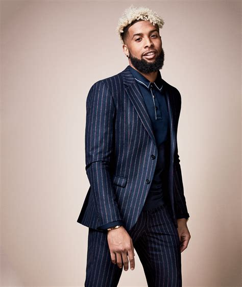 Has never shied away from a unique outfit. Odell Beckham Jr. on Living in Drake's House and His Next ...