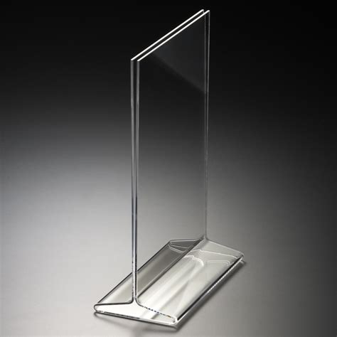 Amazing Clarity 5x7 Inches Acrylic Sign Holder Table Top Menu Display