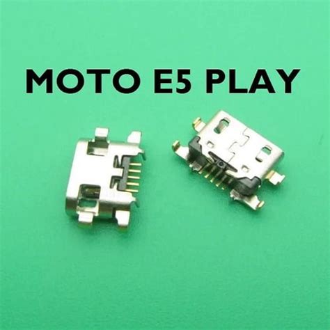 0980 Pin De Carga Motorola E5 Play Maxi Accesorios